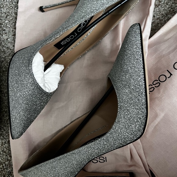 Sergio Rossi Silver heels - Picture 3 of 5